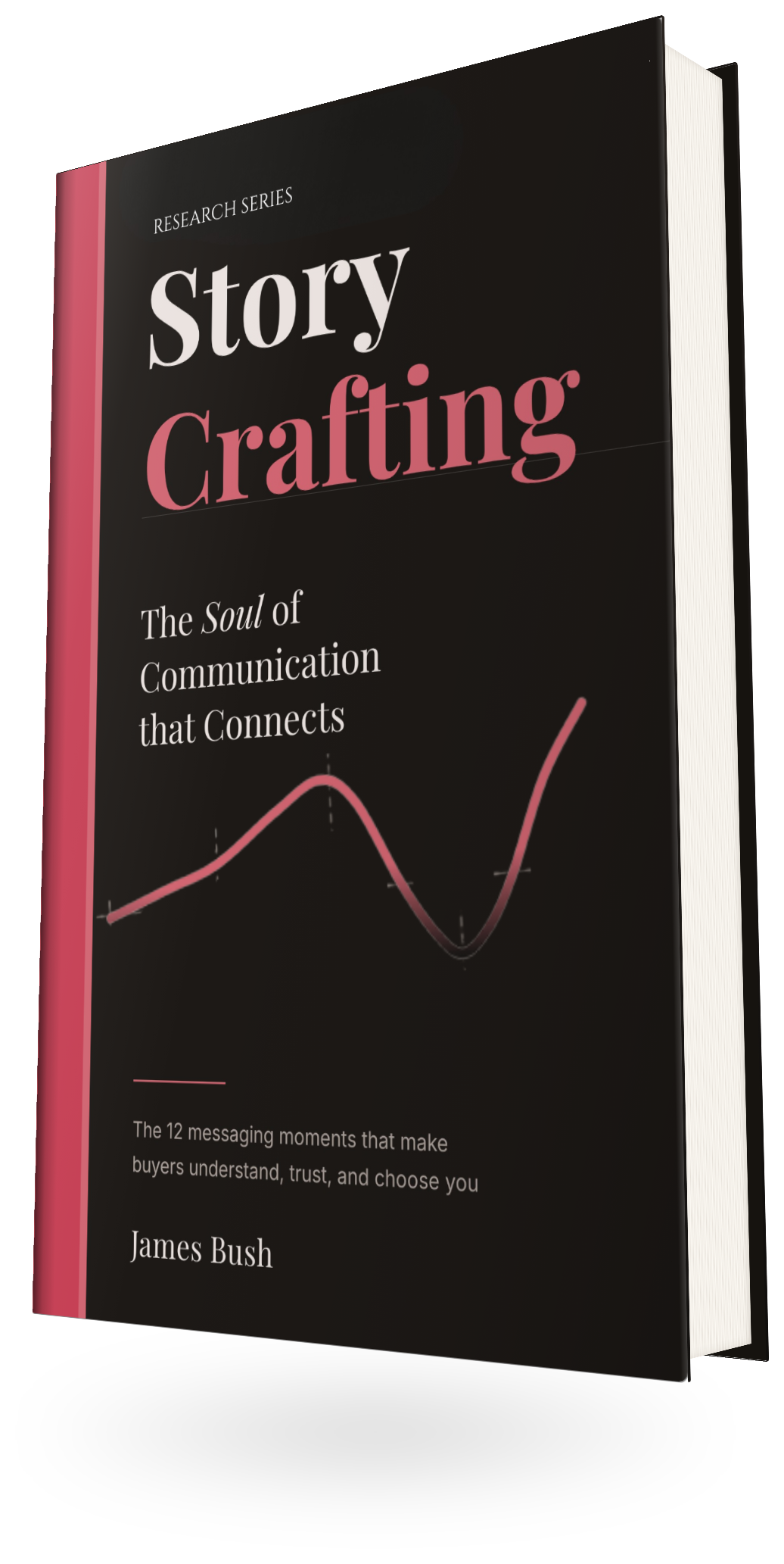 StoryCrafting research book — 3D mockup